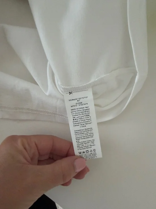 White Short Sleeve Tee - Picture 4 of 5